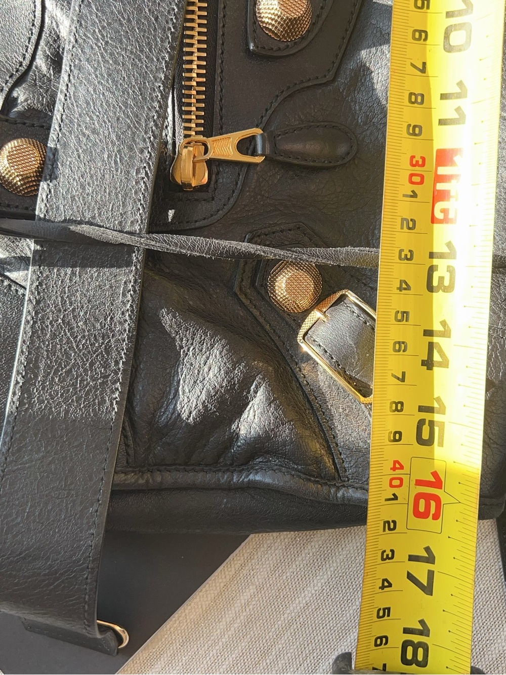 Balenciaga Agneau Giant 21 Gold Hardware City Black - Picture 13 of 14